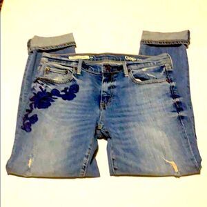 Gap 1969 Embroidered Vintage Jean